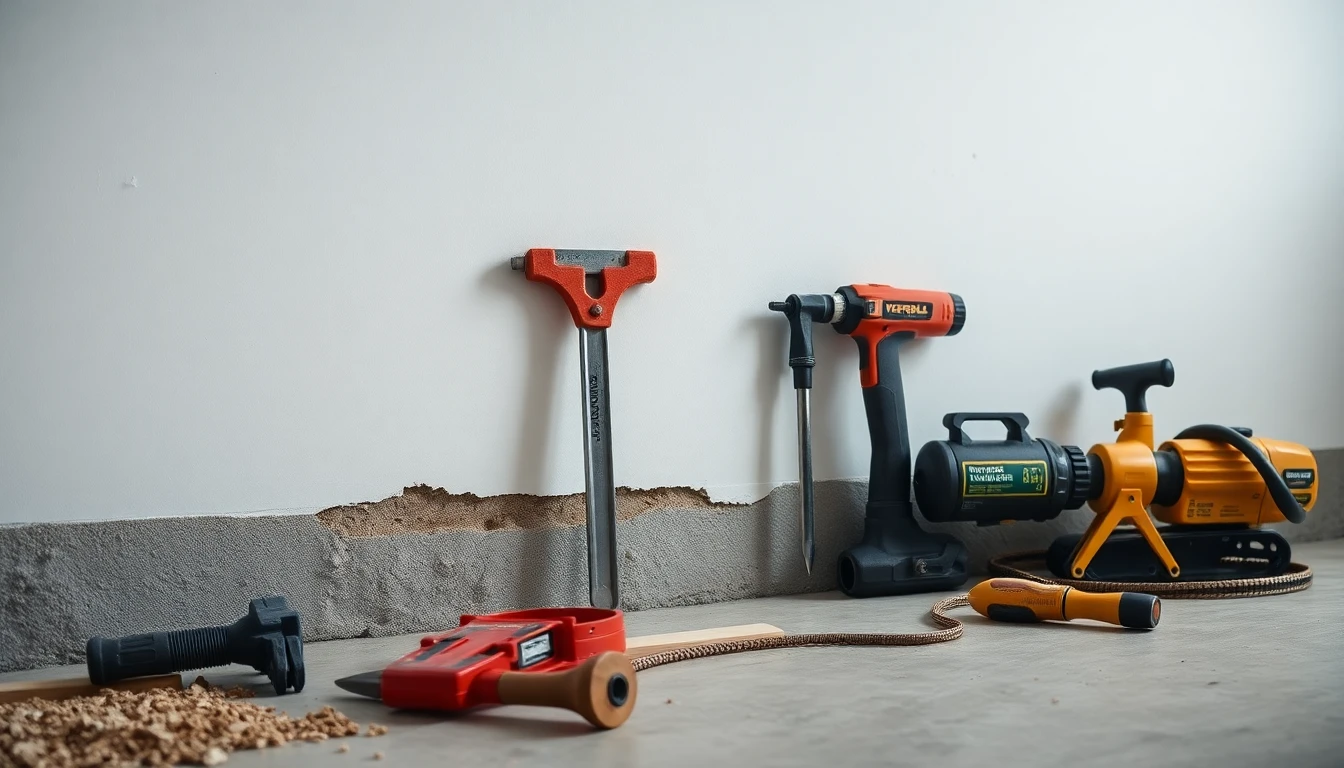 Bowing Wall Repair