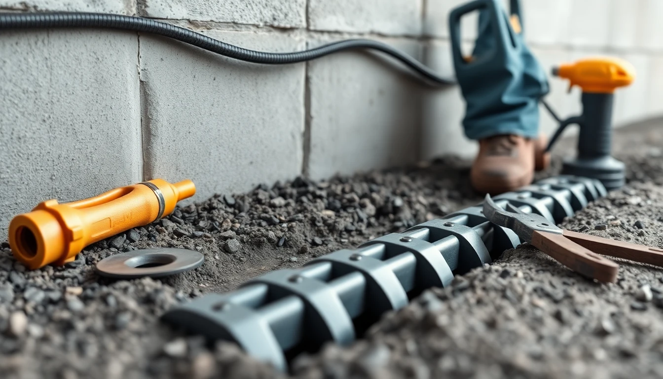 French Drain Installation